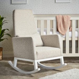 Obaby High Back Rocking Chair Oatmeal (2)