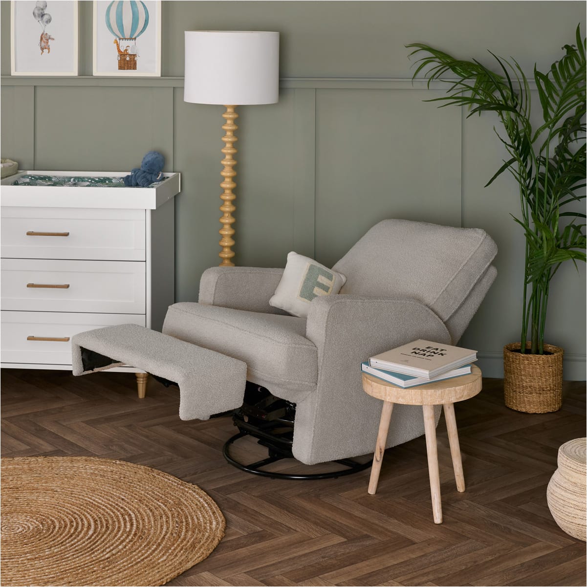 Obaby Madison Electric Recliner Chair Teddy Truffle (10)