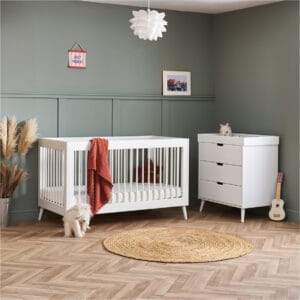 Obaby Maya 2 Piece Room Set Nordic White