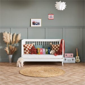 Obaby Maya Cot Bed Nordic White (13)