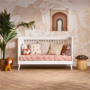 Obaby Maya Cot Bed Nordic White (2)
