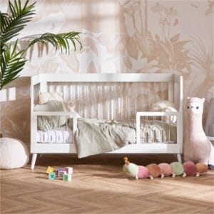 Obaby Maya Cot Bed Nordic White (4)