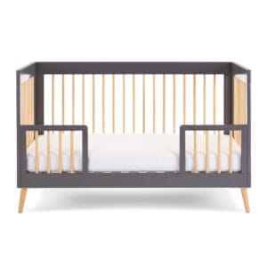 Obaby Maya Cot Bed Slate With Natural (2)