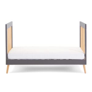 Obaby Maya Cot Bed Slate With Natural (4)