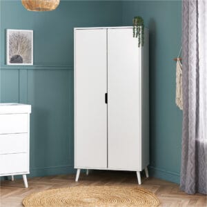 Obaby Maya Wardrobe Nordic White (1)