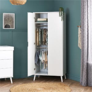 Obaby Maya Wardrobe Nordic White (3)