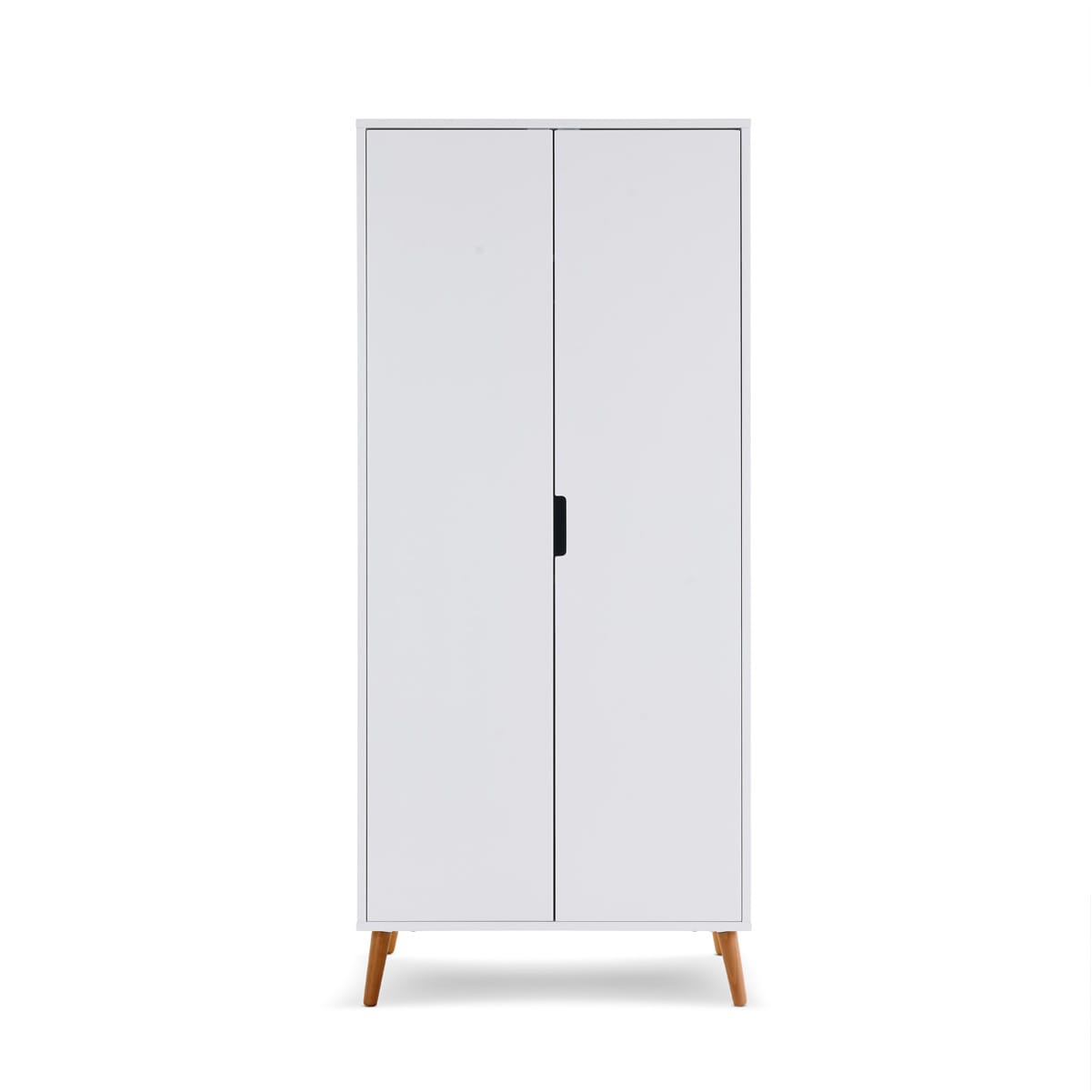 Obaby Maya Wardrobe White With Natural (2)