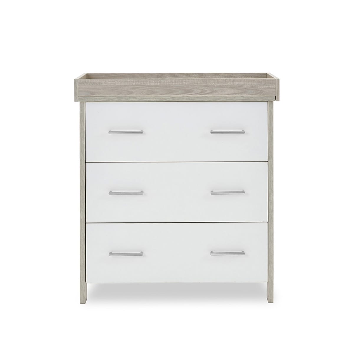 Obaby Nika Changing Unit Grey Wash And White (2)