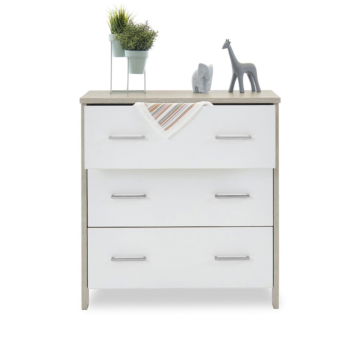 Obaby Nika Changing Unit Grey Wash And White (5)