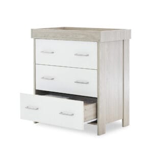 Obaby Nika Changing Unit Grey Wash And White (7)