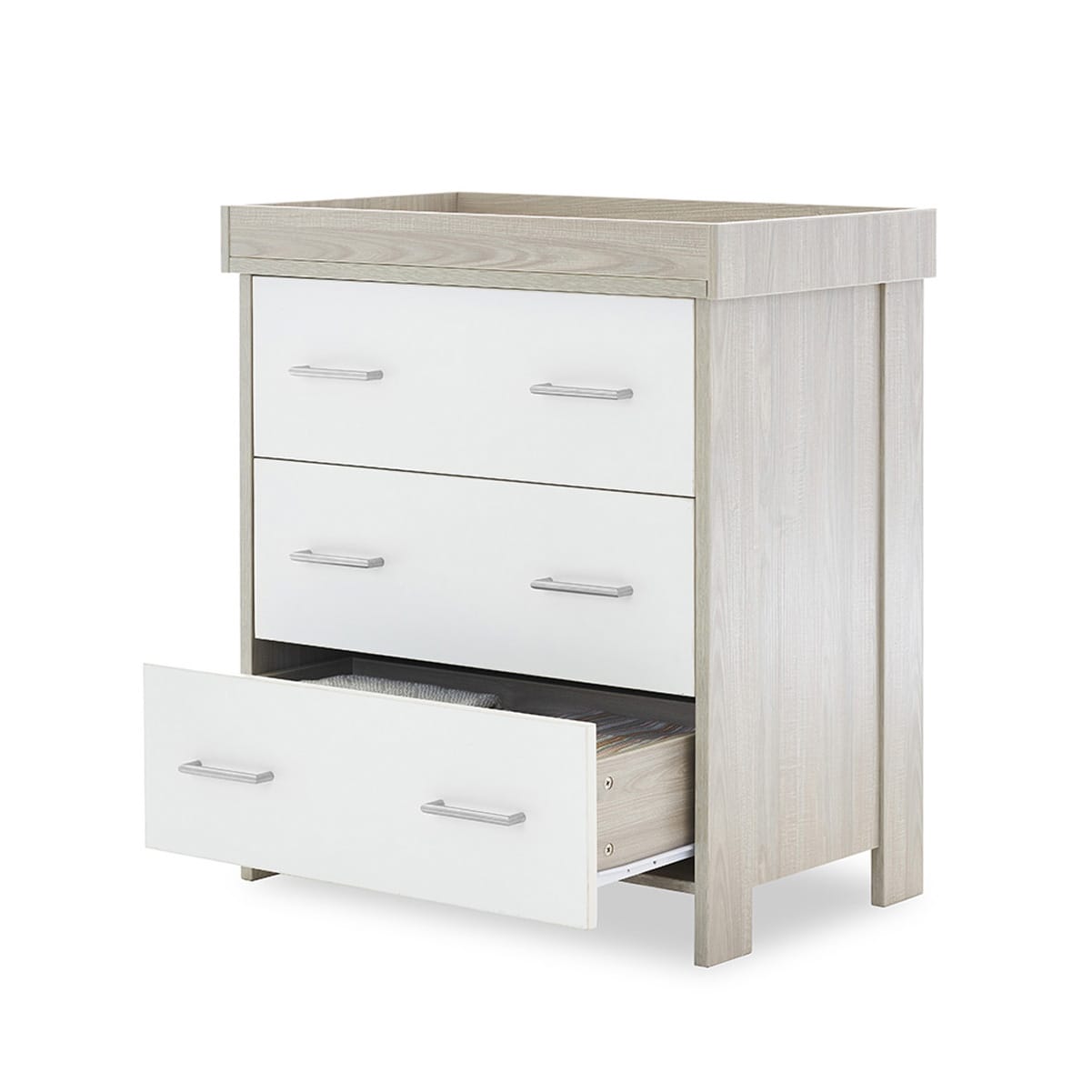 Obaby Nika Changing Unit Grey Wash And White (7)