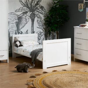 Obaby Nika Cot Bed White Wash (3)