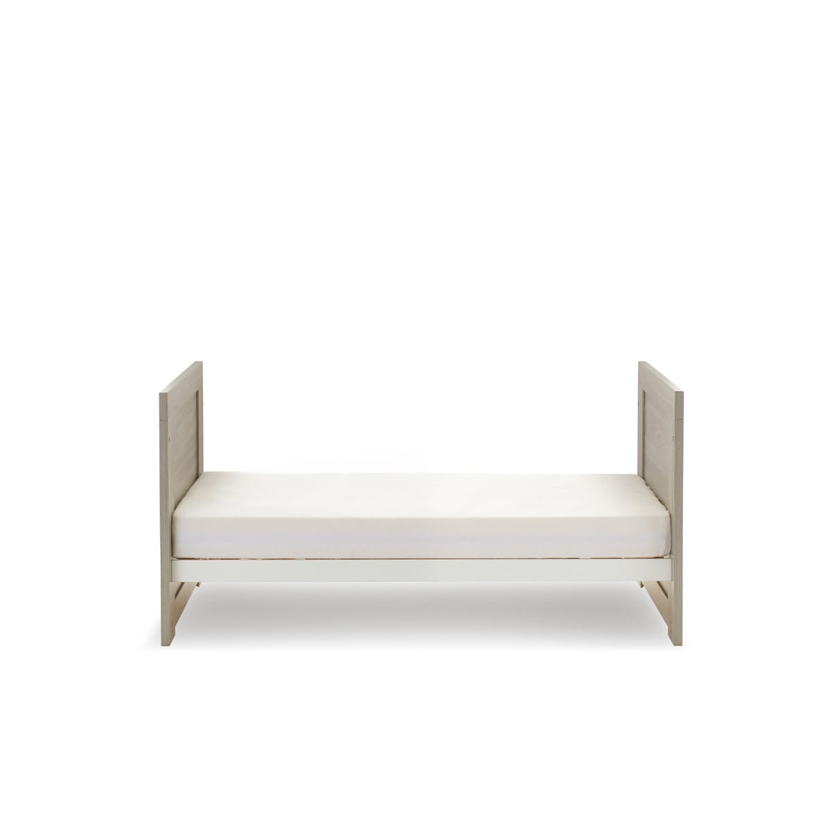 Obaby Nika Mini Cot Bed Grey Wash And White (5)