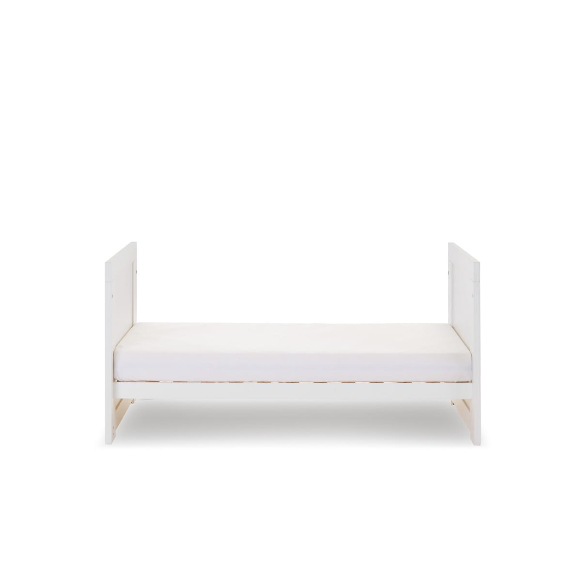 Obaby Nika Mini Cot Bed White Wash (4)