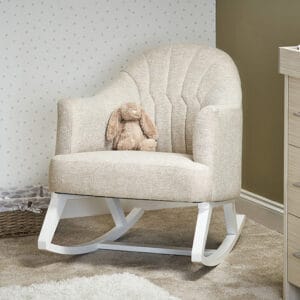 Obaby Round Back Rocking Chair Oatmeal (1)