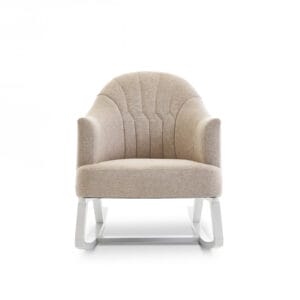 Obaby Round Back Rocking Chair Oatmeal (4)