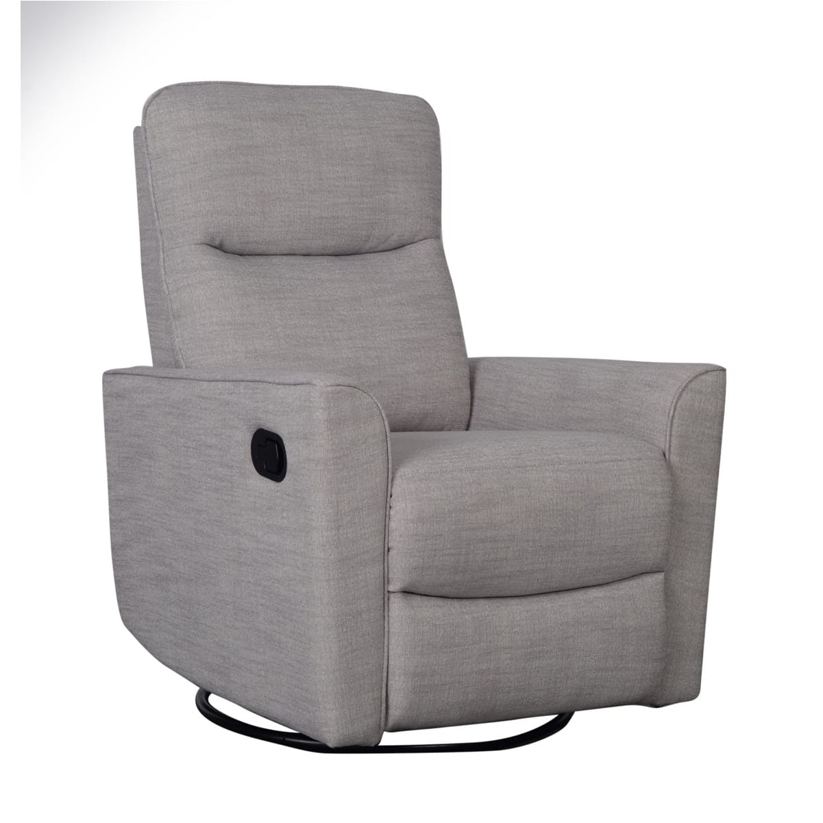 Obaby Savannah Swivel Glider Recliner Chair Pebble (3)