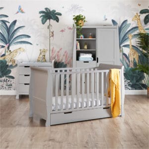 Obaby Stamford Classic 3 Piece Room Set Warm Grey