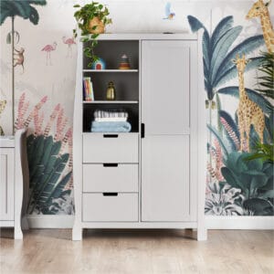 Obaby Stamford Double Wardrobe Warm Grey (2)