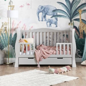 Obaby Stamford Luxe Cot Bed Warm Grey (20)