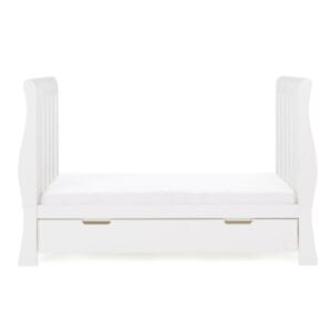 Obaby Stamford Luxe Cot Bed White (9)