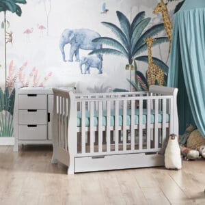 Obaby Stamford Mini 2 Piece Room Set Warm Grey