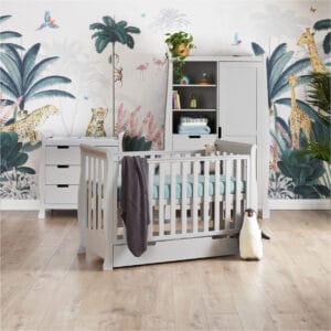 Obaby Stamford Mini 3 Piece Room Set Warm Grey