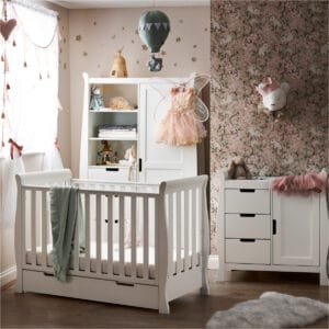 Obaby Stamford Mini 3 Piece Room Set White