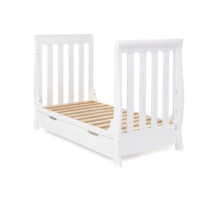 Obaby Stamford Mini Cot Bed White (13)