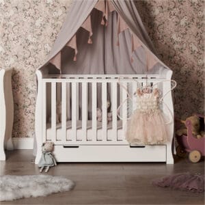 Obaby Stamford Mini Cot Bed White