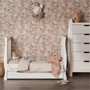 Obaby Stamford Mini Cot Bed White (18)