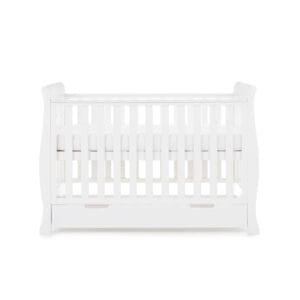 Obaby Stamford Mini Cot Bed White (3)