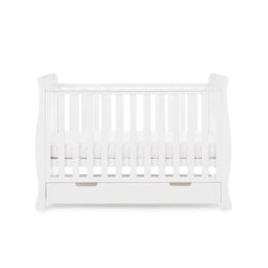 Obaby Stamford Mini Cot Bed White (4)