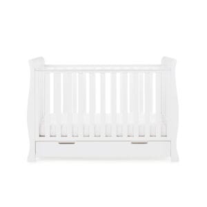 Obaby Stamford Mini Cot Bed White (5)