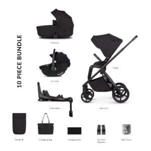 Venicci Claro 3in1 Tiago With Base Noir