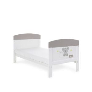 Grace Inspire Cot Bed Hello World Koala Grey (1)