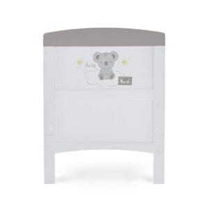 Grace Inspire Cot Bed Hello World Koala Grey (7)