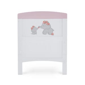 Grace Inspire Cot Bed Me & Mini Me Elephants Pink (7)