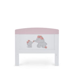 Grace Inspire Cot Bed Me & Mini Me Elephants Pink (8)