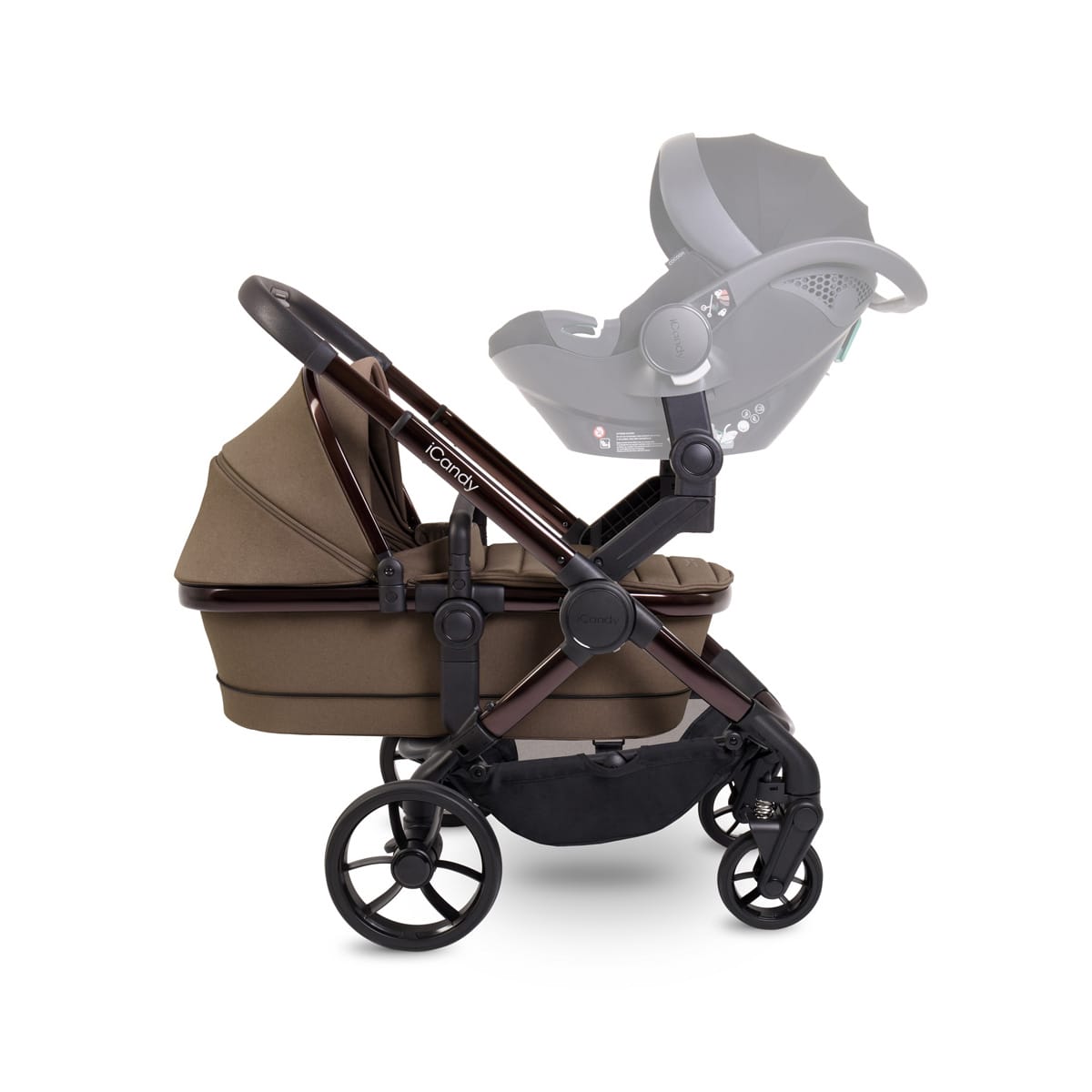 Image 3 Supporting Icandy Peach 7 Coco Profile Twin Cc Wf Car Seat Pf Elv Ghost
