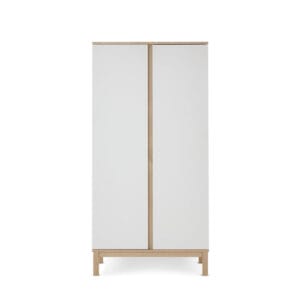 Obaby Astrid Double Wardrobe White