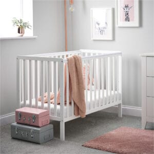 Obaby Bantam Cot White (1)