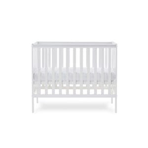 Obaby Bantam Space Saver Cot White (3)
