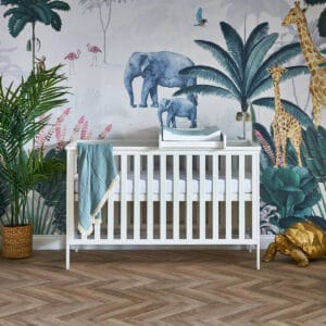 Obaby Cot Top Changer White 1
