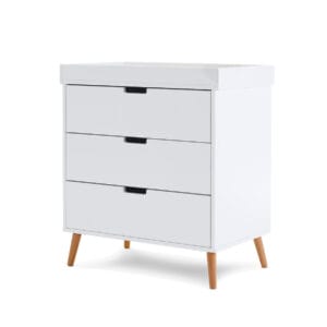 Obaby Maya Changing Unit White With Natural