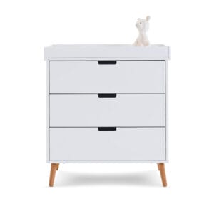 Obaby Maya Changing Unit White With Natural (8)
