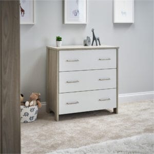 Obaby Nika Changing Unit Grey Wash & White (2)