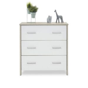 Obaby Nika Changing Unit Grey Wash & White (4)