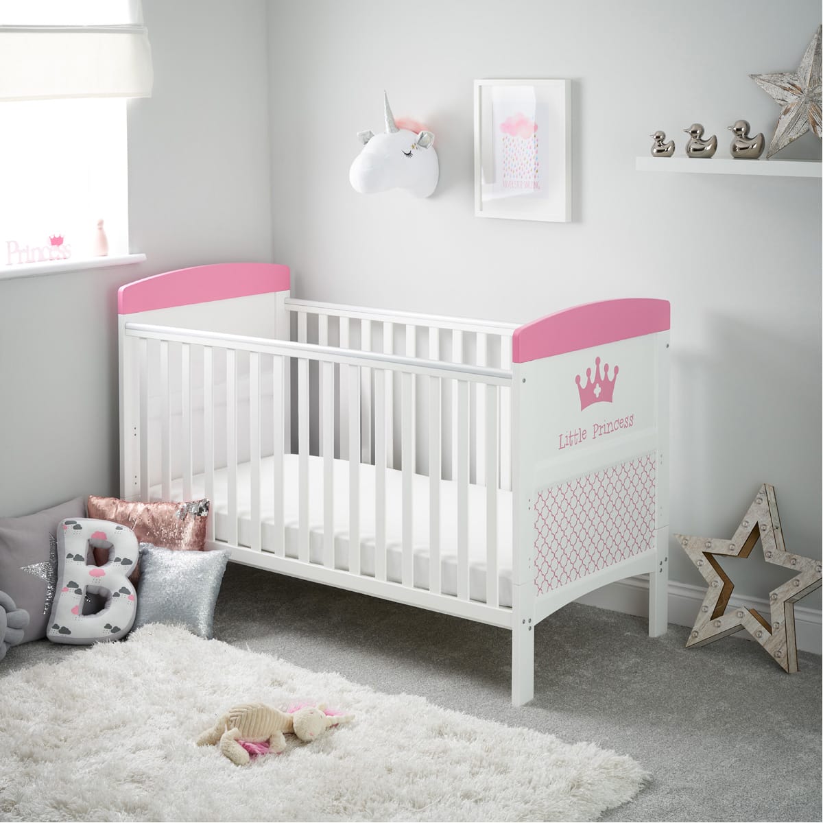 Obaby Obaby Grace Inspire Cot Bed Little Princess