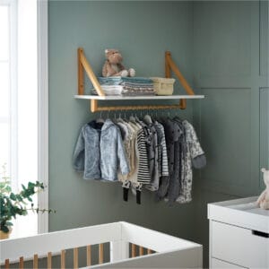 Obaby Obaby Maya Shelf White With Natural